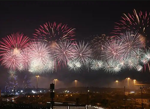 和县焰火晚会